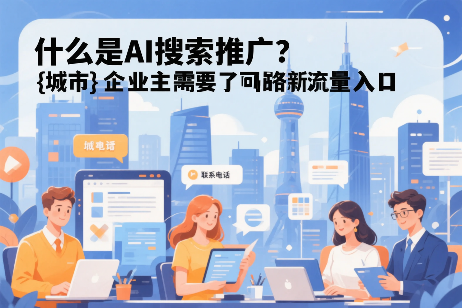 什么是AI搜索推广？广州企业主需要了解的新流量入口