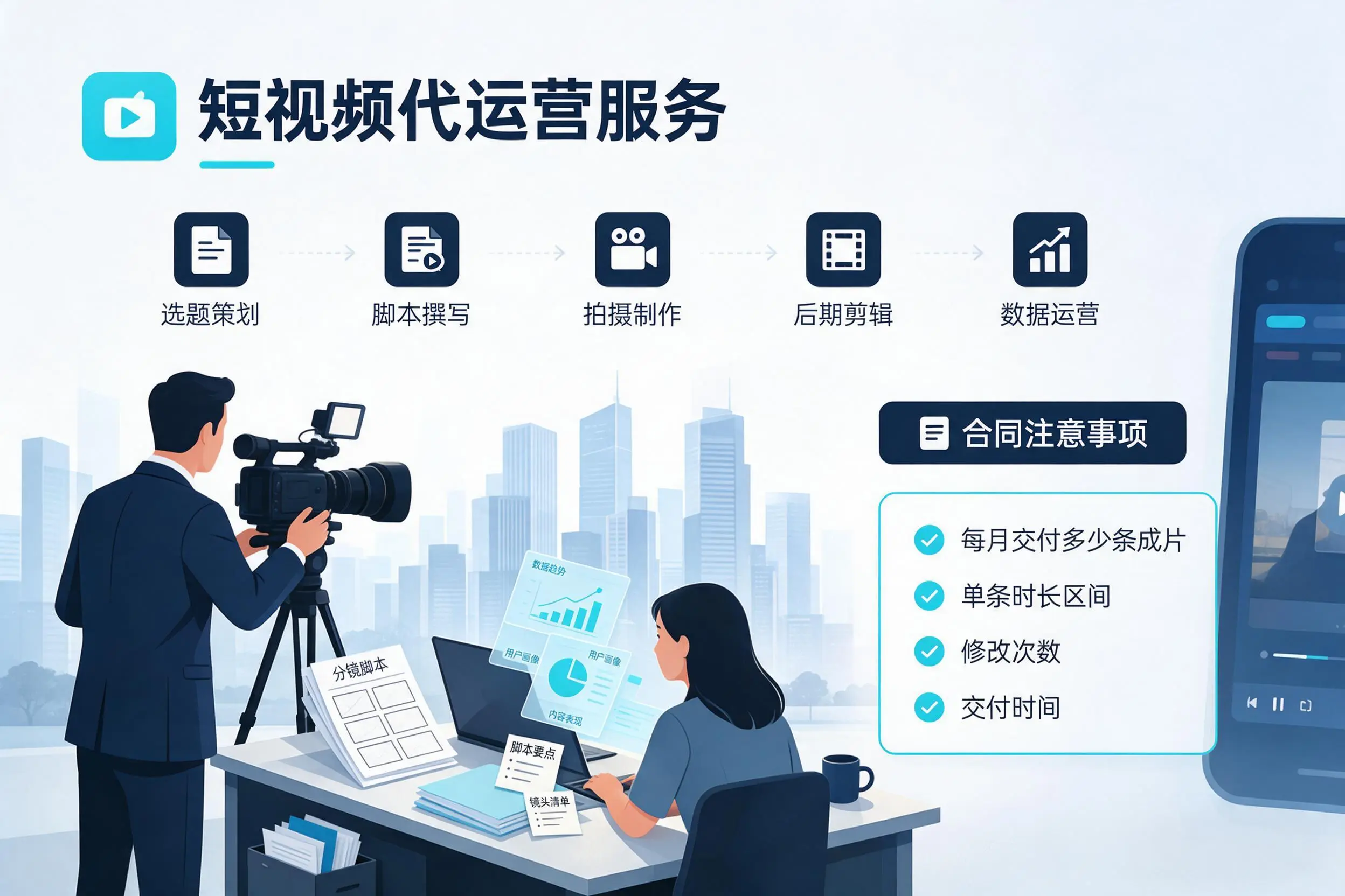 短视频代运营包含哪些服务？广州企业常见问题科普