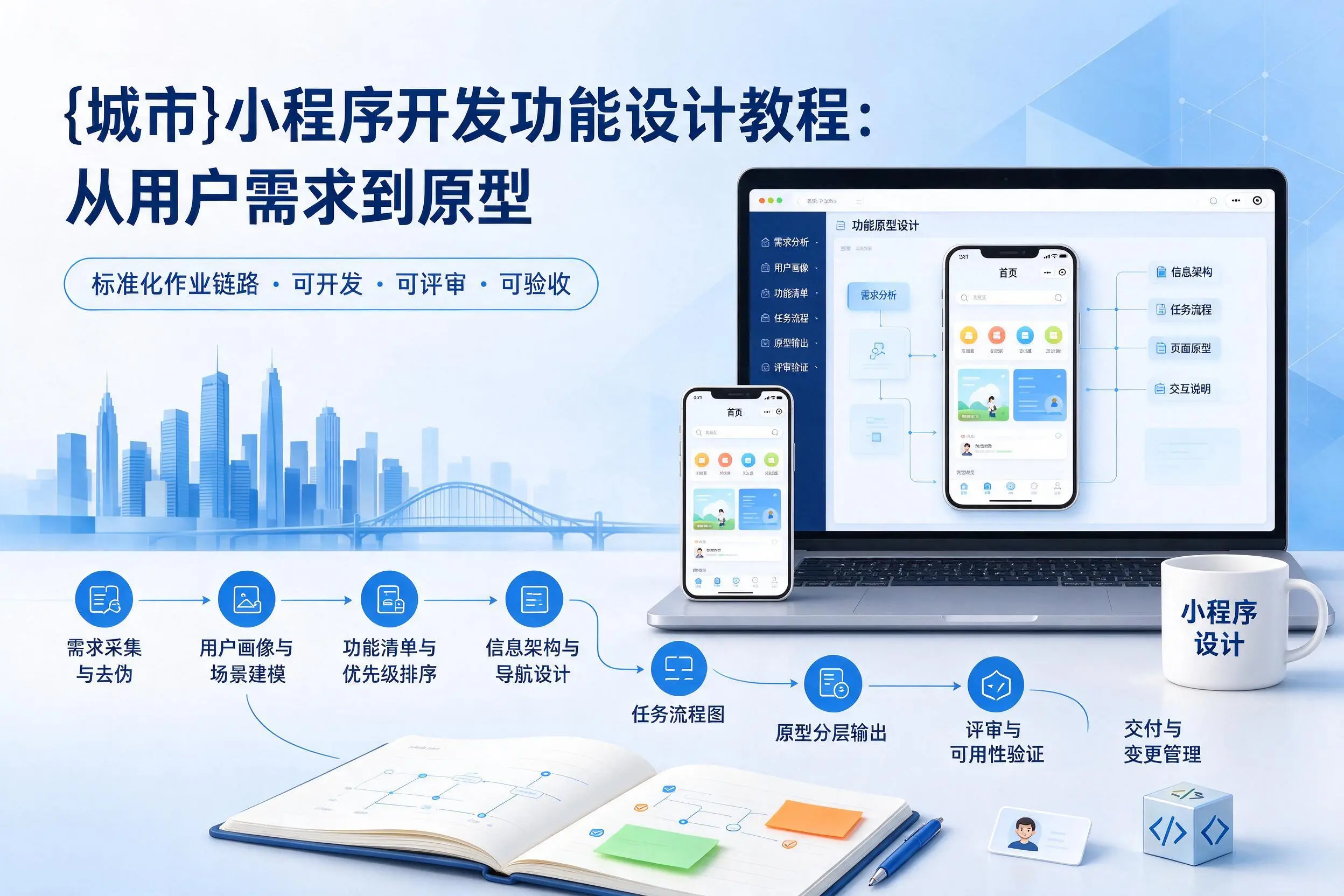 广州小程序开发功能设计教程:从用户需求到原型