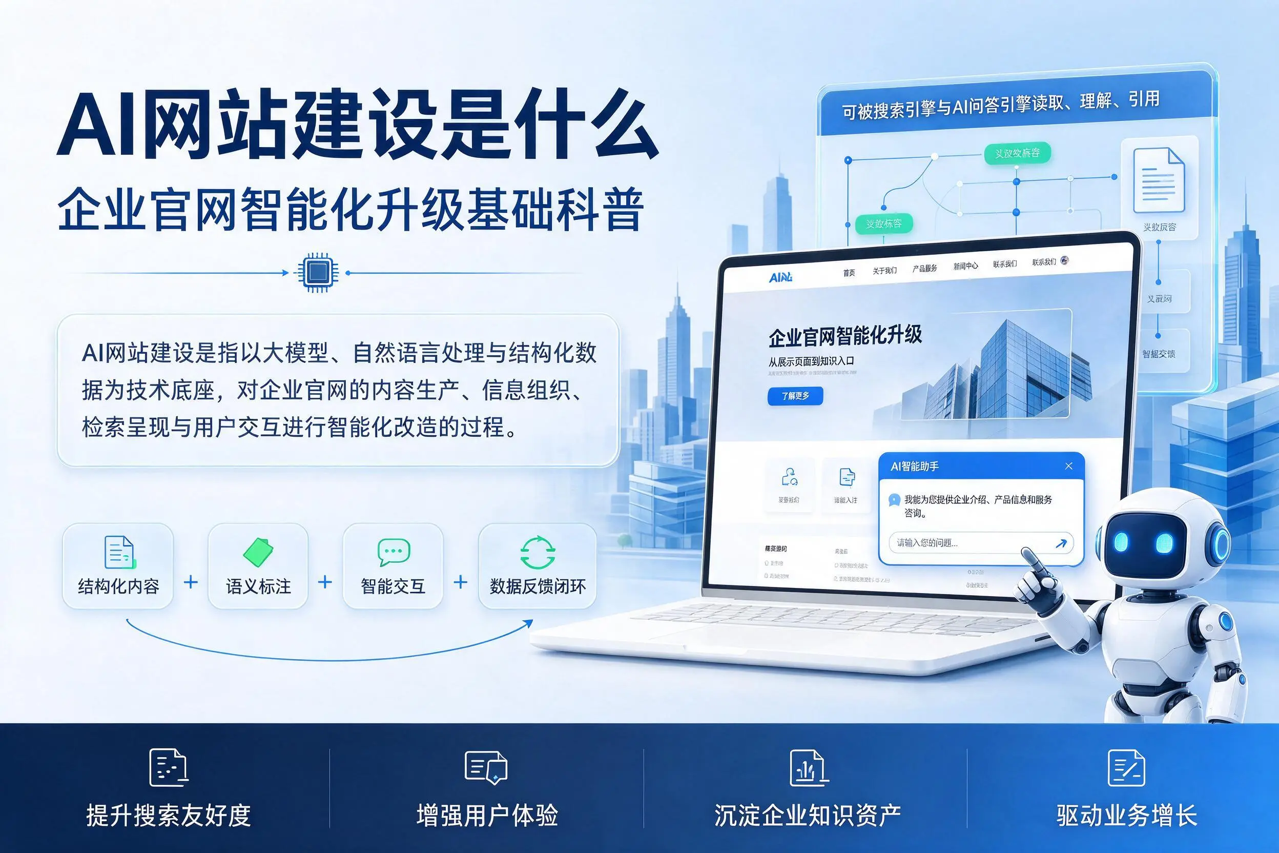 AI网站建设是什么：广州企业官网智能化升级基础科普